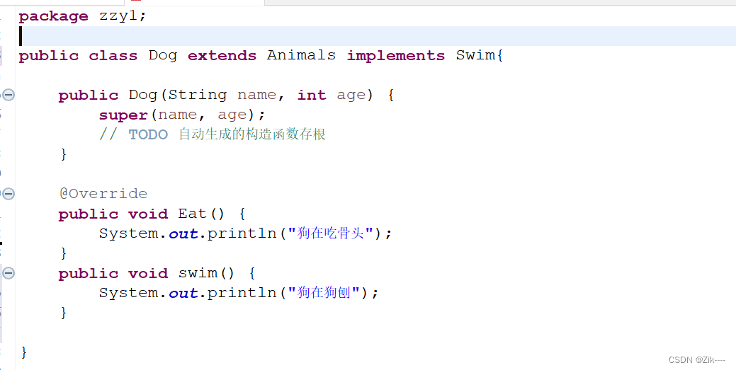 Java—抽象方法与接口