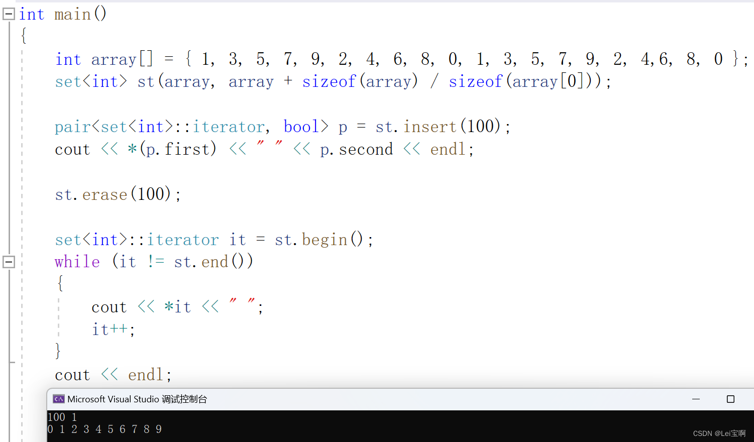 (C++)map、set的介绍和使用_c++map set-CSDN博客