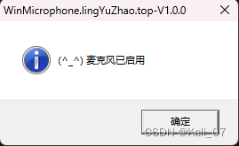 Windows 电脑麦克风 自动启用/禁用 小玩具！