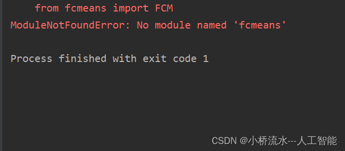 <span style='color:red;'>解决</span>Python<span style='color:red;'>中</span><span style='color:red;'>的</span> `ModuleNotFoundError: No module named ‘fcmeans‘` <span style='color:red;'>错误</span>