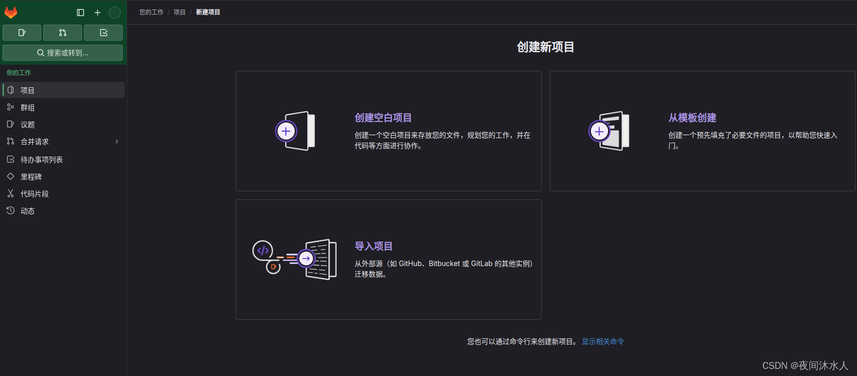 使用docker搭建GitLab个人开发项目私服