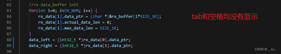 【工具使用-VScode】VScode如何<span style='color:red;'>设置</span><span style='color:red;'>空格</span>和tab键<span style='color:red;'>显示</span>