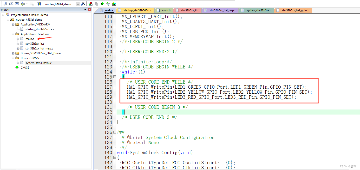 STM32H5 Nucleo-144 board开箱