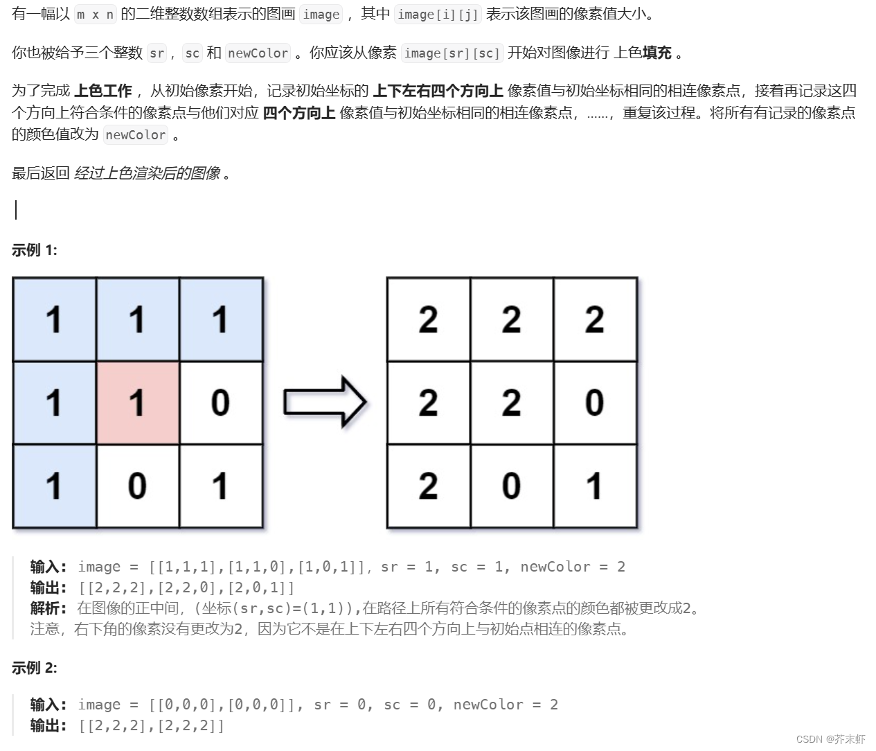 【优选<span style='color:red;'>算法</span>】<span style='color:red;'>BFS</span><span style='color:red;'>解决</span><span style='color:red;'>FloodFill</span><span style='color:red;'>算法</span>