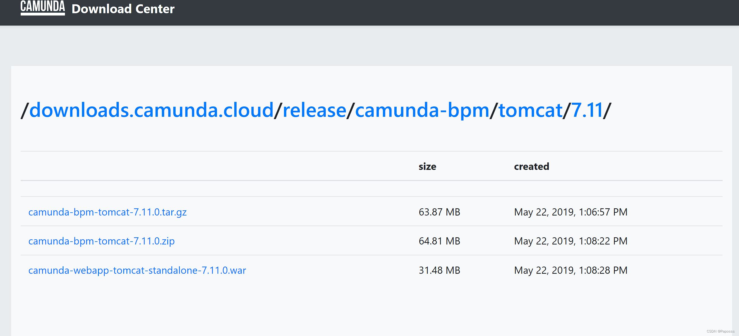 7.11版本的camunda