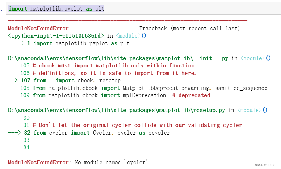 # Don‘t let the original cycler collide with our validating cycler ...