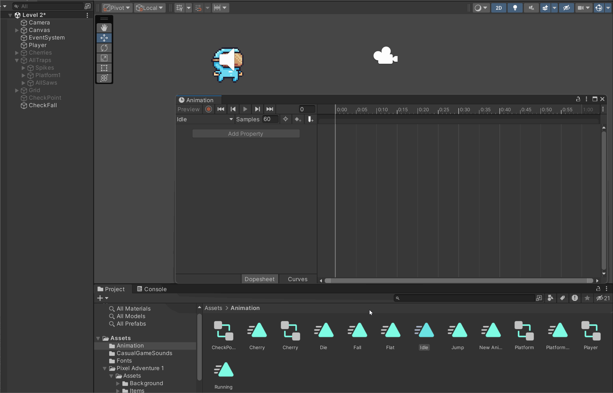 unity 2D像素类 跑酷小游戏_基于unity的2d游戏-CSDN博客