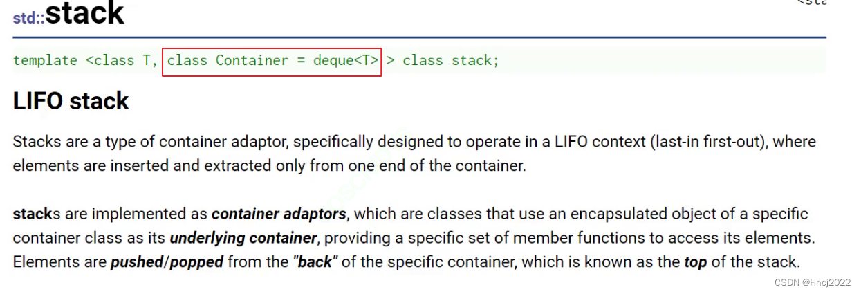 C++学习/复习15--栈与队列概述及练习/deque/适配器的概念