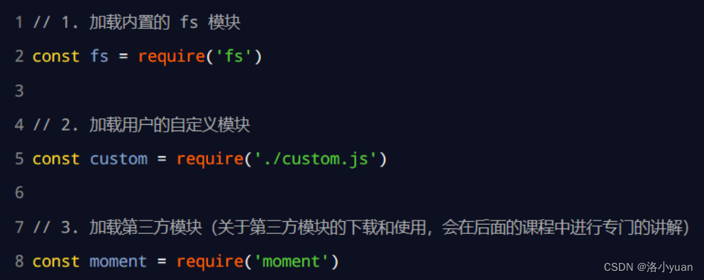 Node.js------模块化