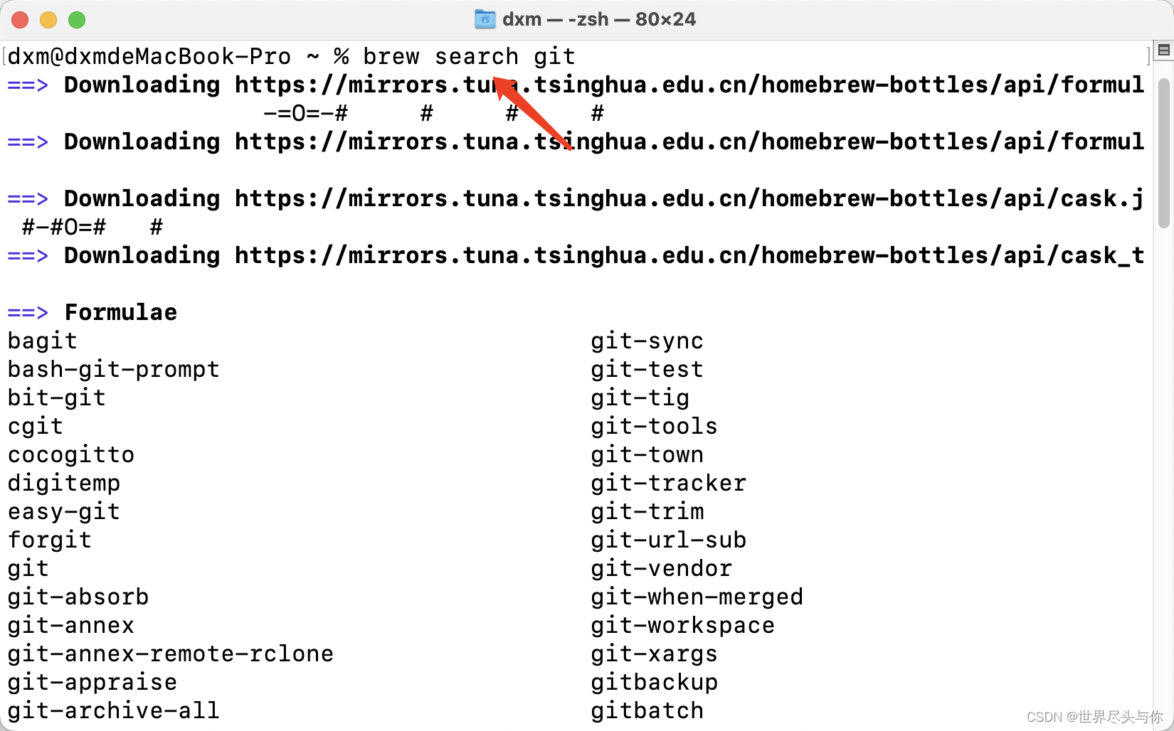 MacOS包管理工具homebrew使用教程