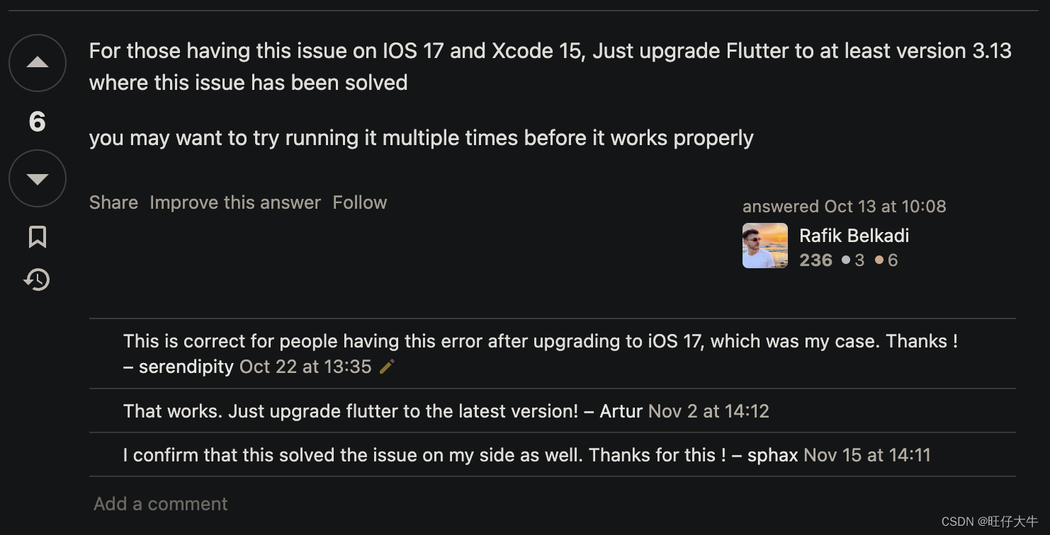 解决Flutter运行报错Could not run build/ios/iphoneos/Runner.app