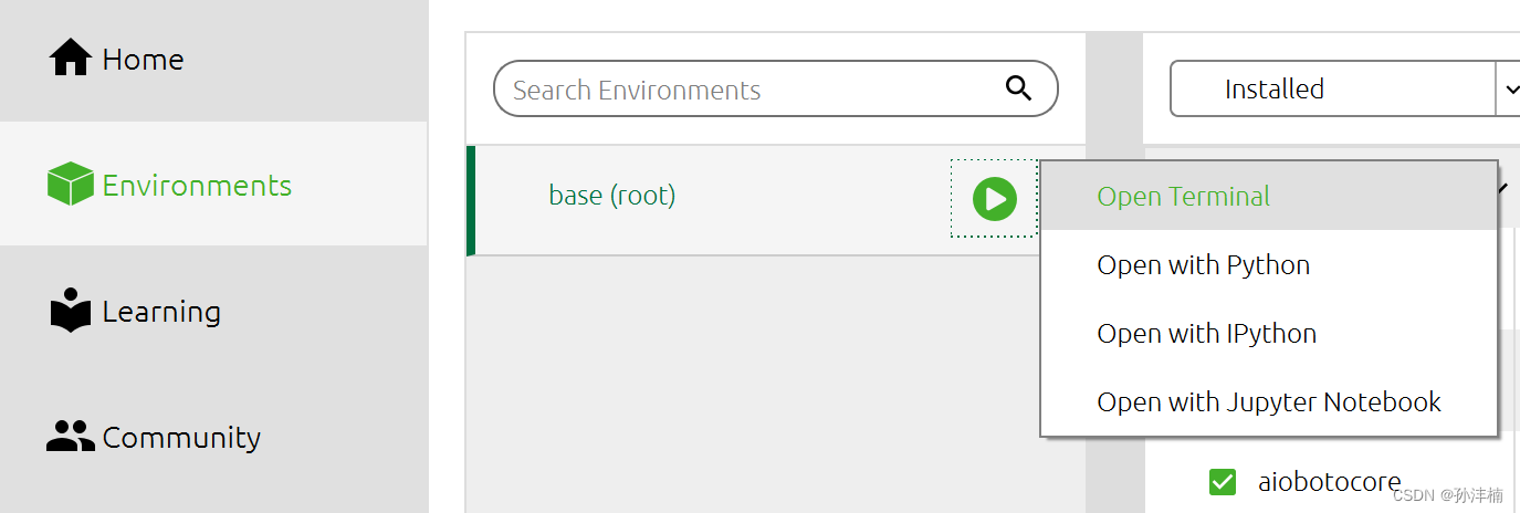 Anaconda与Jupyter Notebook的集成