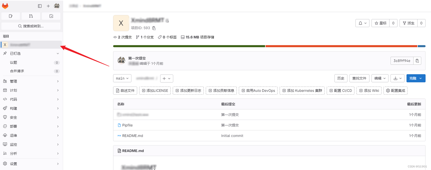 <span style='color:red;'>Gitlab</span>修改仓库<span style='color:red;'>权限</span>为public、Internal、Private