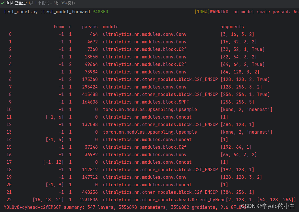 YOLOv8融合改进 更换检测头为Detect_DyHead同时添加C2f-EMSC和C2f-EMSCP模块