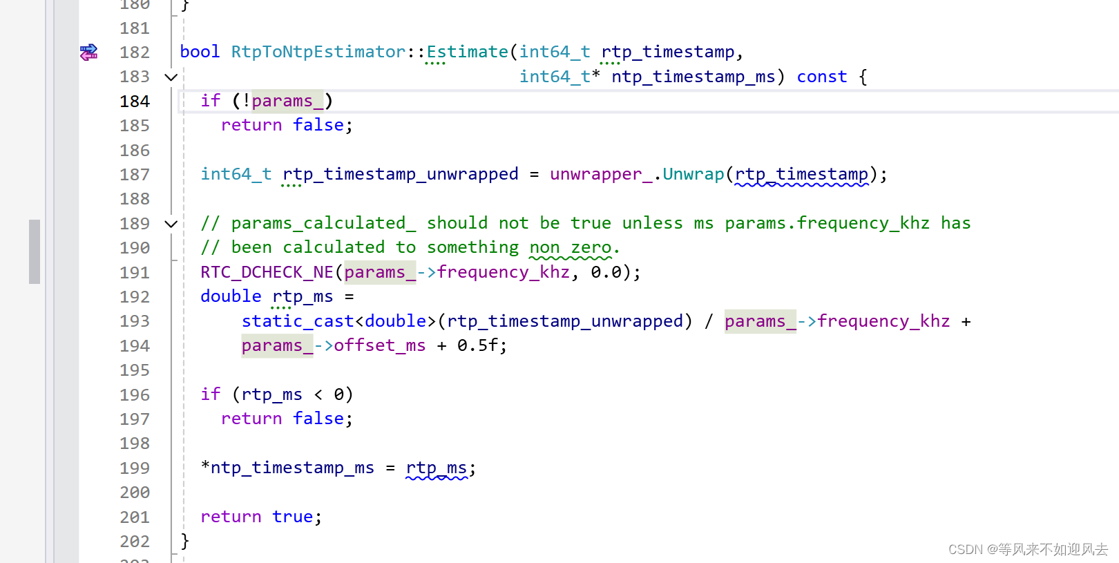 【webrtc】RtpToNtpEstimator：最小二乘法、ntp估计及c++实例