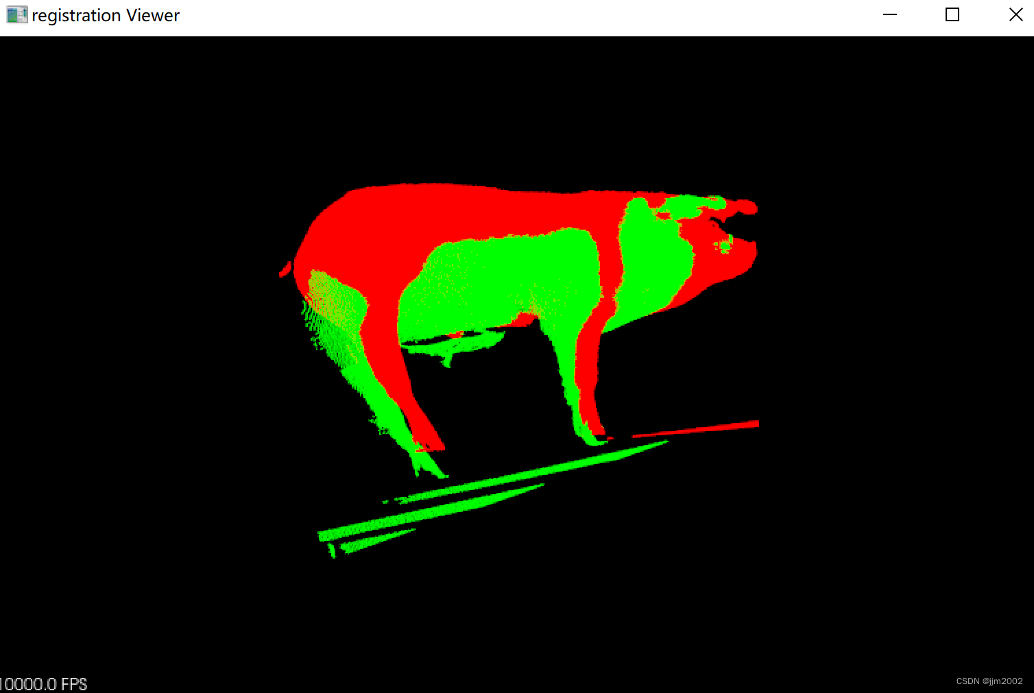 3DSC特征描述符、对应关系可视化以及ICP配准