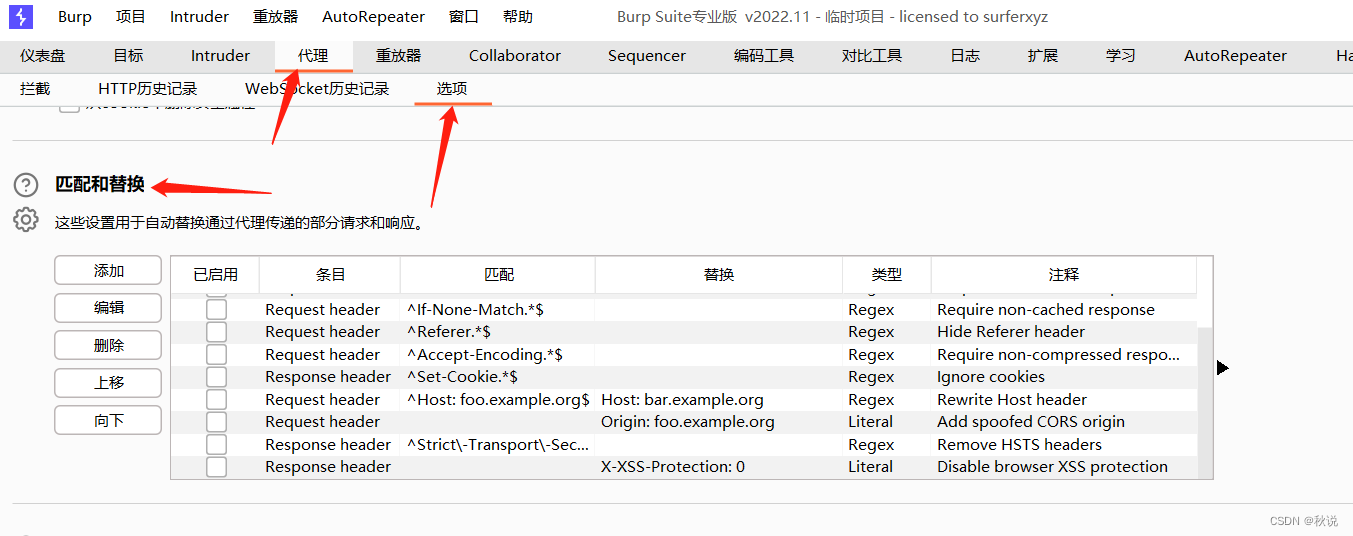 【第十六篇】使用BurpSuite实现匹配替换（实战案例）