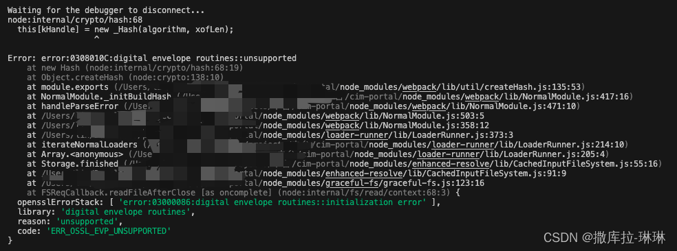 Error: error:<span style='color:red;'>0308010</span>C:digital envelope routines::unsupported