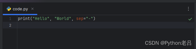 Python基础语法·print()函数输出详解——《跟老吕学Python编程》附录资料_python函数的输出-CSDN博客