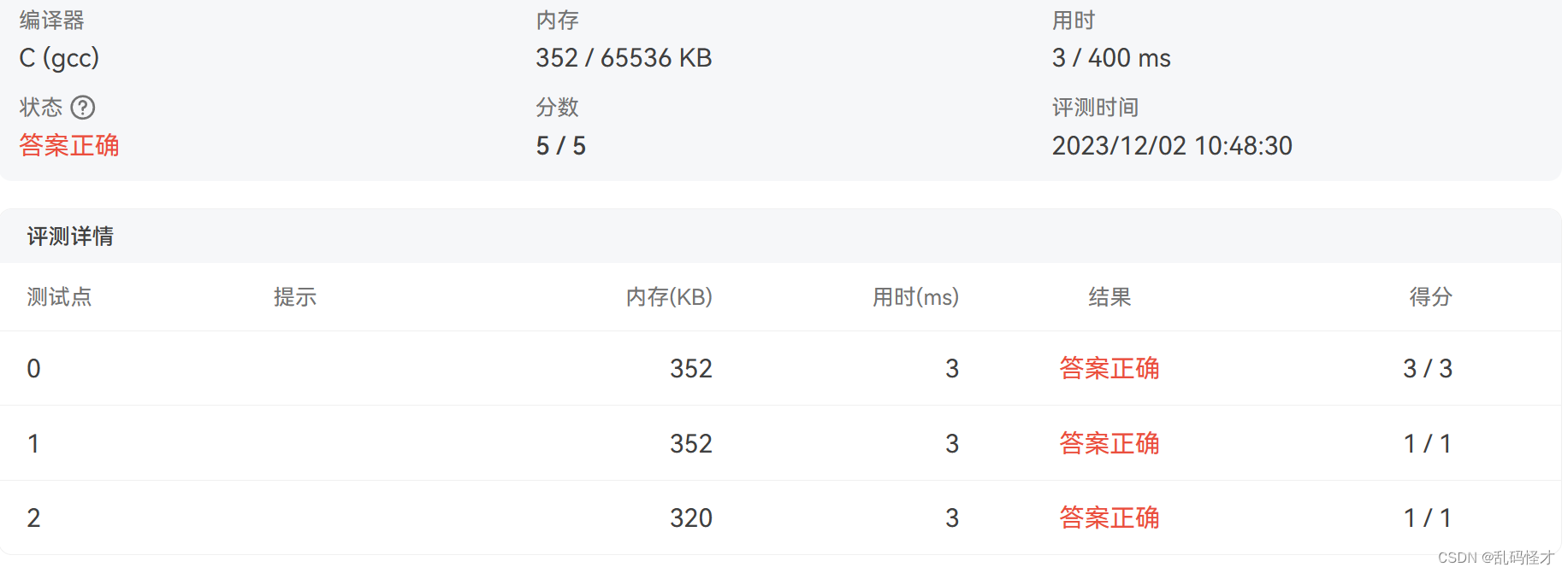 L1-012：计算指数