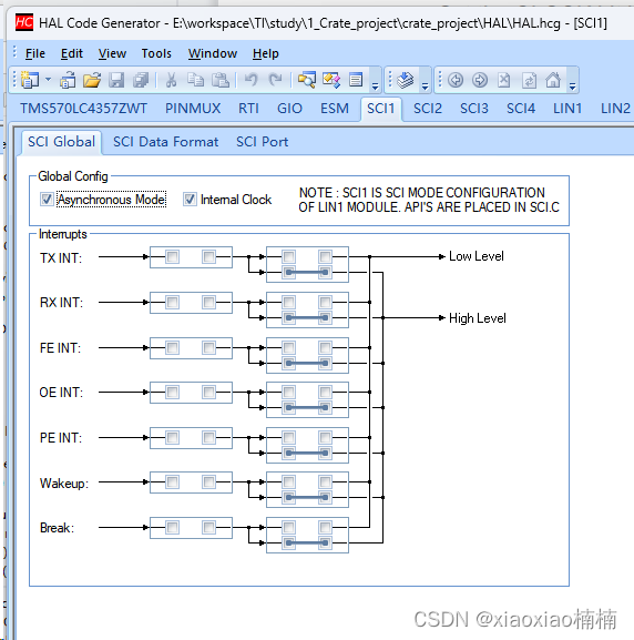 配置TMS570 SCI输出_tms570串口打印-CSDN博客