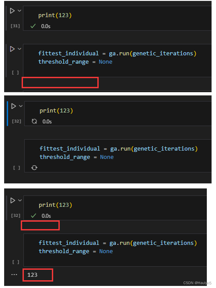 VSCode Jupyter print 函数输出在错误的单元格（cell）