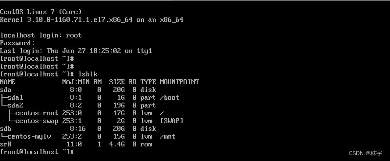 Linux技能篇-恢复lvm物理卷