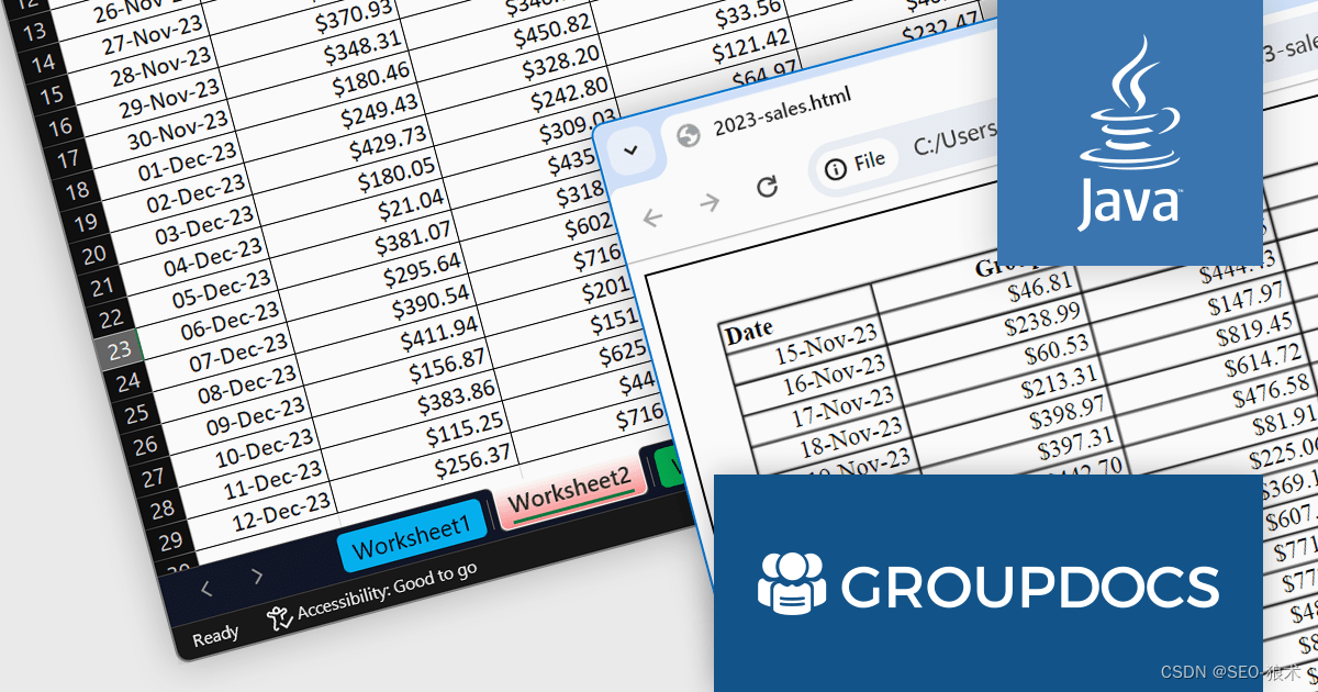 <span style='color:red;'>Convert</span> All Excel Worksheets into