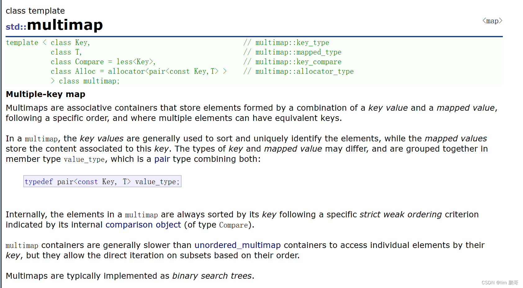 C++set和map详细介绍