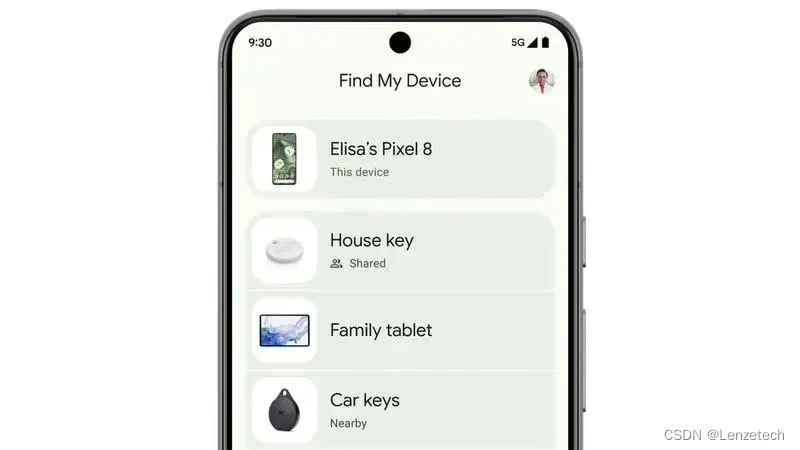 谷歌推出适用于安卓设备的“Find My Device”网络，功能类似苹果Find My