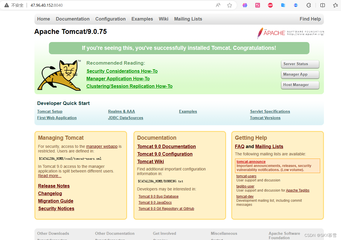 使用DockerFile构建Tomcat镜像