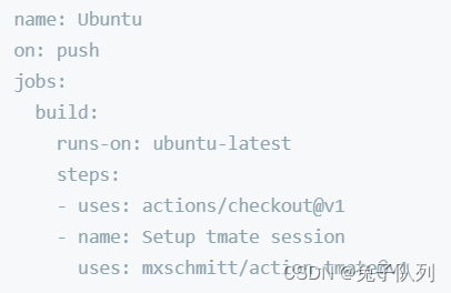 使用 SSH 连接 GitHub Action 服务器