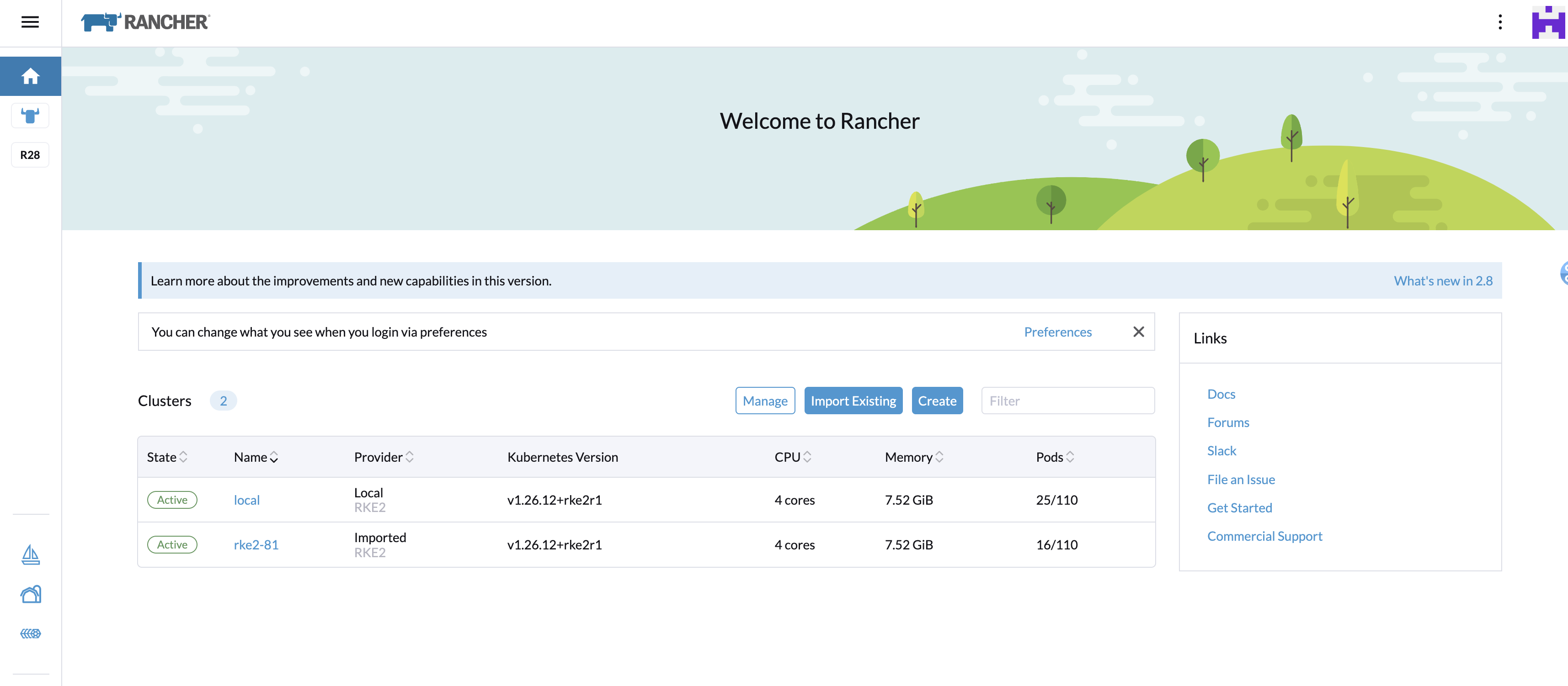 rancher v2.8.1 如何成功注册已有 k8s 集群