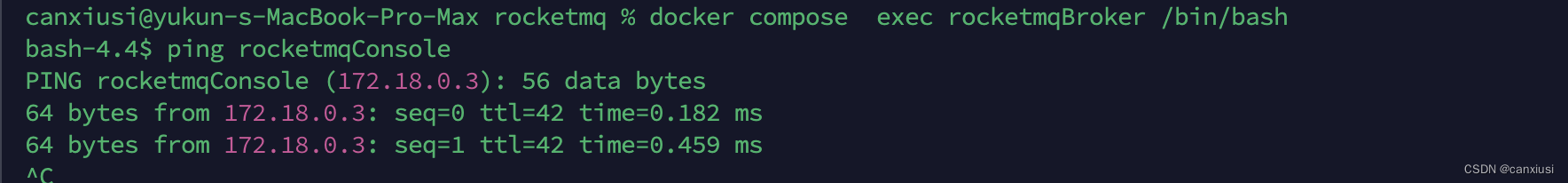 m1系列芯片aarch64架构使用docker-compose安装rocketmq5.0以及运维控制台