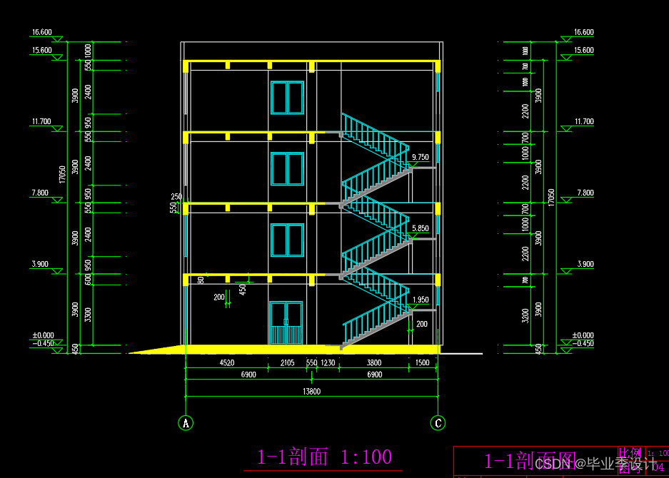 南京某服装厂厂房综合楼结构设计四层框架厂房毕业设计计算书部分建筑