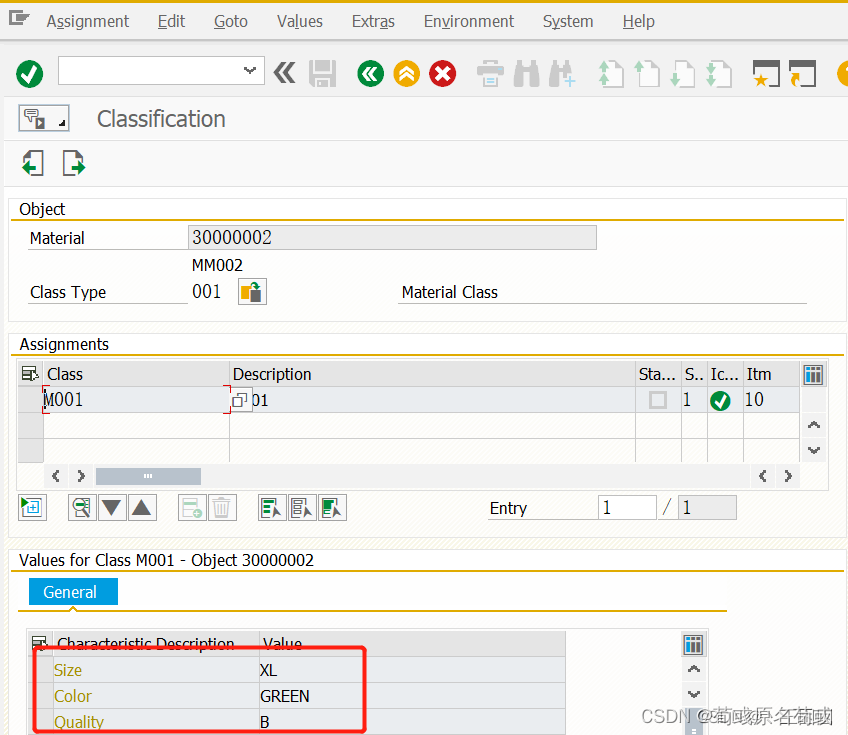 SAP MM 批量修改物料特性CLMM初探＜转载＞