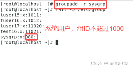 Linux基础命令[25]-groupadd