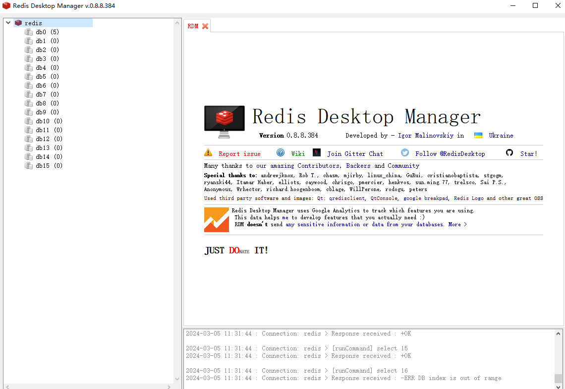 RedisDesktopManager连接Ubuntu的Redis失败解决办法