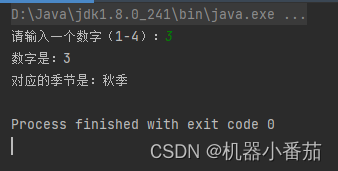 java switch用法