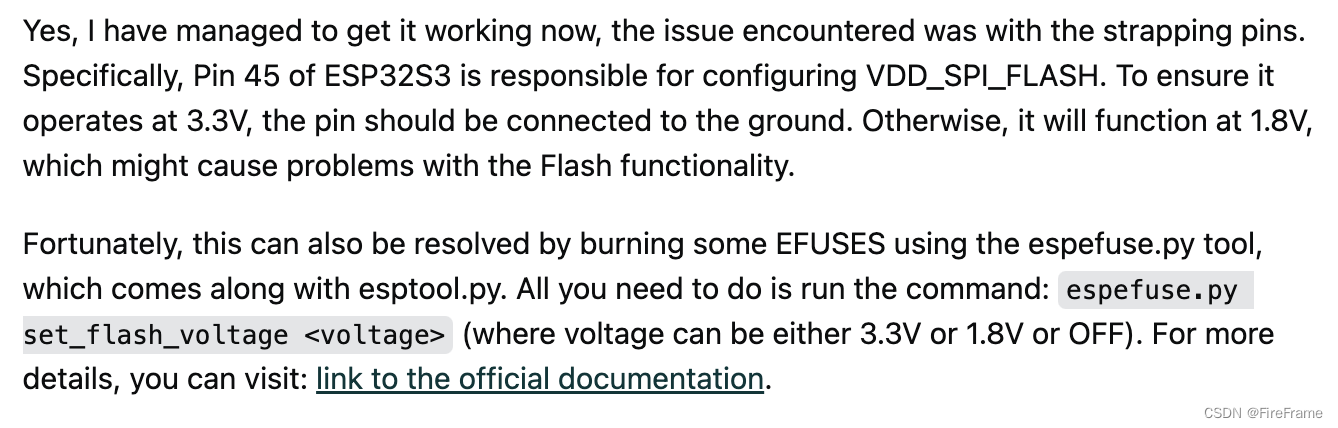 A fatal error occurred: MD5 of file does not match data in flash!问题解决