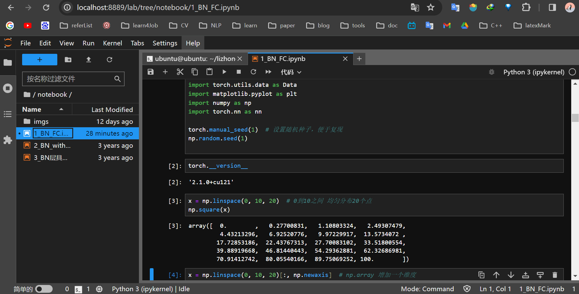 高效解决在本地计算机运行服务器端的jupyter lab