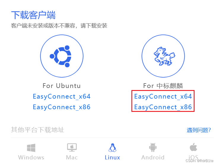 华为欧拉系统（openEuler-22.03）安装深信服EasyConnect软件（图文详解）