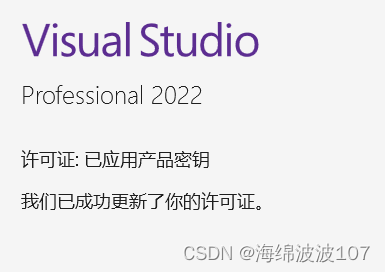 visual studio2022专业版安装步骤