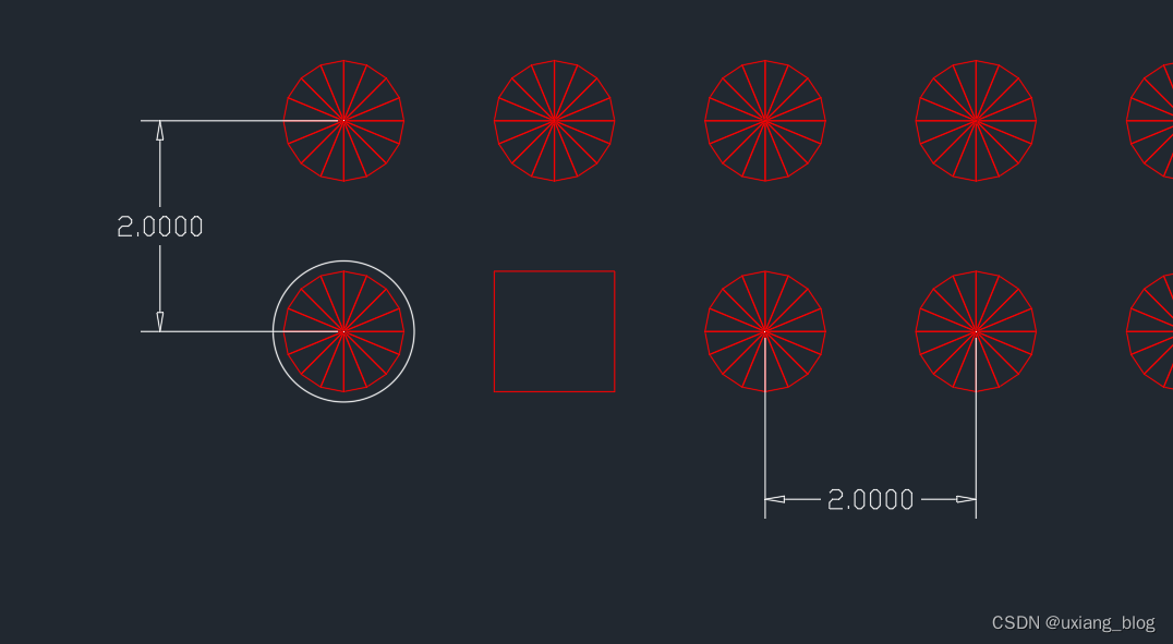 怎么使用阵列?——AutoCAD_阵列用法-CSDN博客