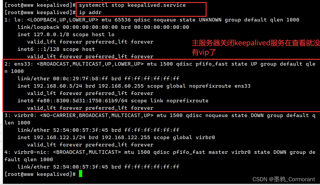 ip_vs 的管理以及 keepalived + lvs 案例