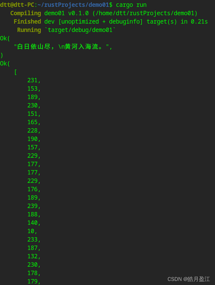 Rust ?运算符 Rust读写txt文件