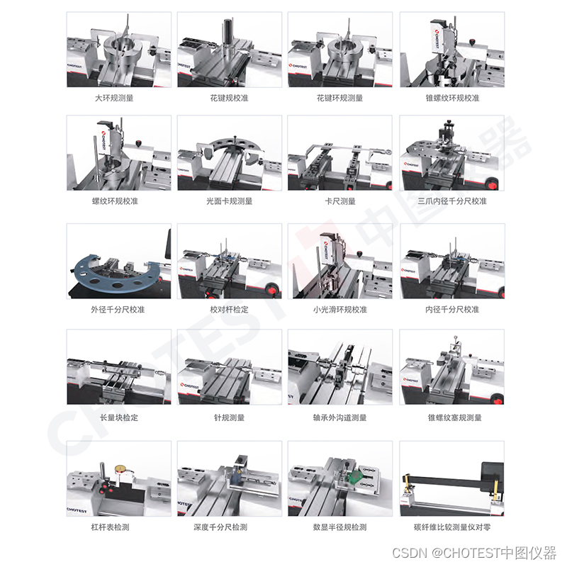 光栅测长机高精度检定量规量具