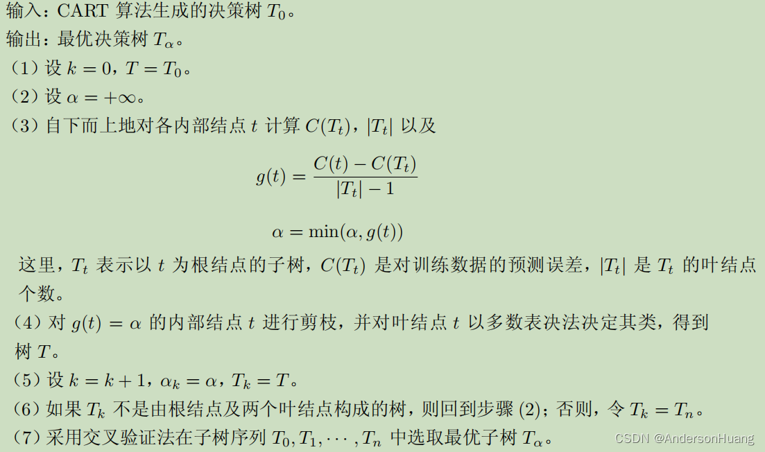 经典决策树算法（ID3、C4.5、CART）原理以及Python实现