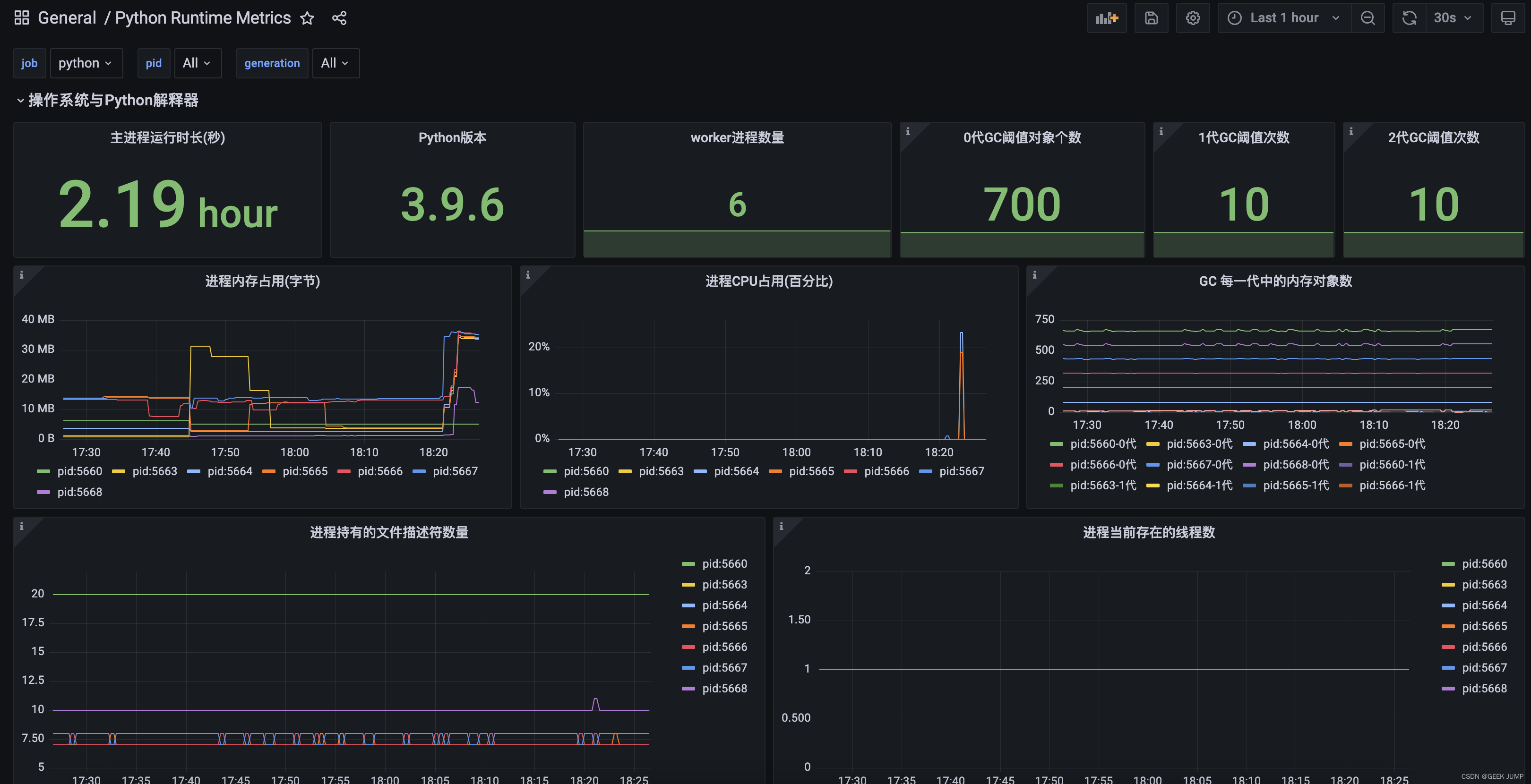 Python Runtime指标采集