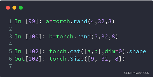 pytorch tensor<span style='color:red;'>合并</span><span style='color:red;'>与</span><span style='color:red;'>分割</span>